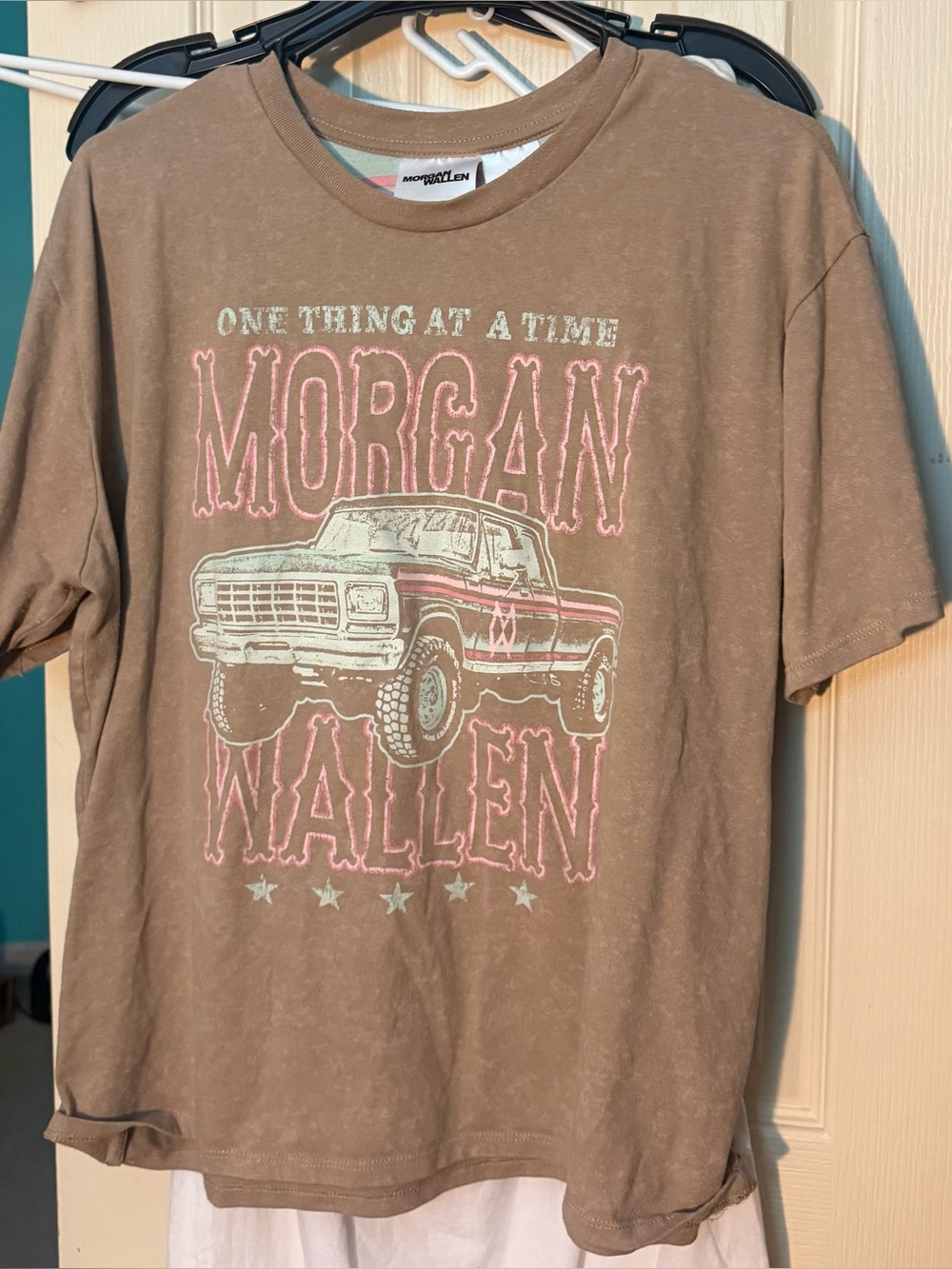 Women’s Morgan Wallen Brown Graphic T‑Shirt